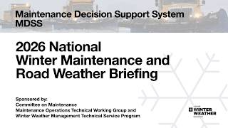 2026 Nat Brief Maintenance Decision Support System