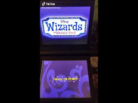 Tik Tok star plays Wizards Of Waverly Place on the Nintendo DS