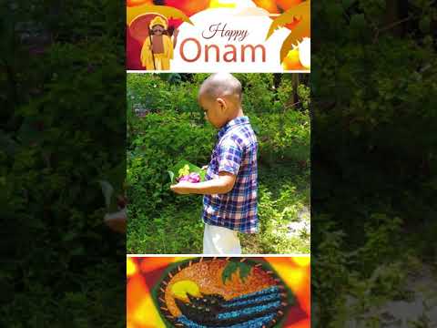 HAPPY ONAM/JUAN/FLOWERS/KERALA
