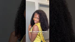 DIY - Eayon Curly Crochet Install✨ #crochethairinstall #protectivestyles #eayonhair #hairextensions