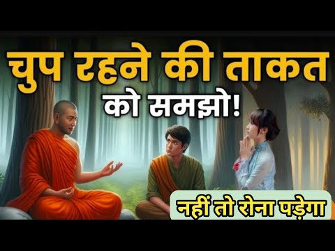 गौतम बुद्ध की नजर में मौन रहना क्यों ज़रूरी है?#gautam Buddha