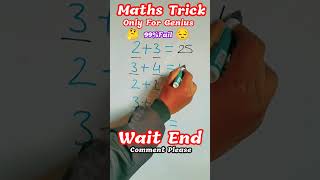 Maths Quiz #trending #mathsshorts #mathpuzzle 💯💯🤟🤟 #maths #well #manoj