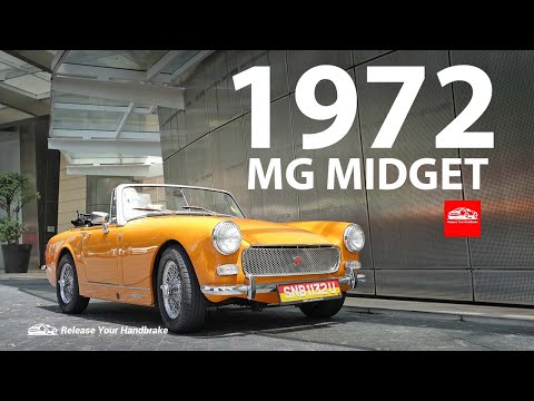 1972 MG Midget Mustard