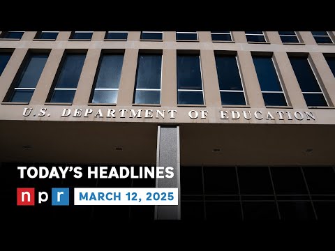 U.S. Department Of Education Cutting Nearly Half Its Staff | NPR News Now