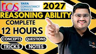 TCS Reasoning Ability Preparation One Shot | Reasoning Ability for TCS NQT & TCS Ignite Smart Hiring