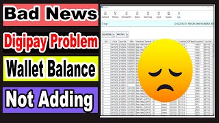 Csc Update| Digipay Wallet Ballance Not Adding| Digipay New Error| Csc Bad News By Jharkhand Csc