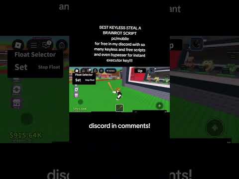 BEST STEAL A BRAINROT SCRIOT KEYLESS!!!! #roblox #scripting #games #robloxedit  #stealabrainrot
