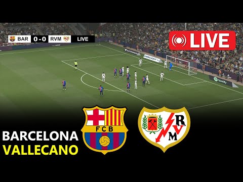 Barcelona vs Rayo Vallecano | La Liga 2024/25 | eFootball Pes 21 gameplay,