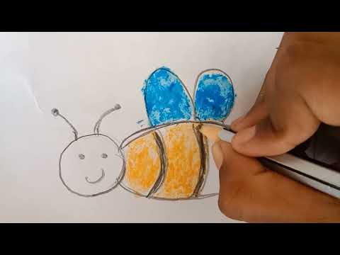 How to draw a Bee.....