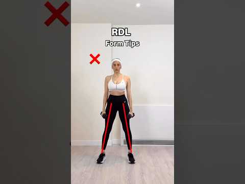 📌RDL Tips ✅ fix these common mistakes for better gains 🔥 #rdl #fitnesstips #gymtips #fitnesshacks