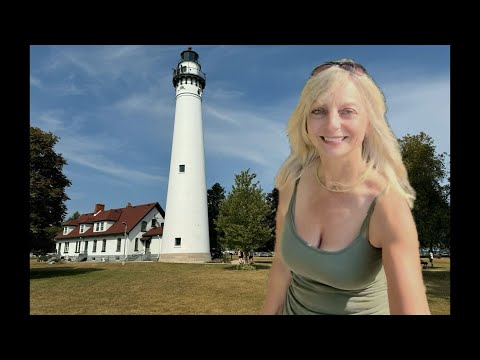 Wind Point Lighthouse and Root River - Racine, WI