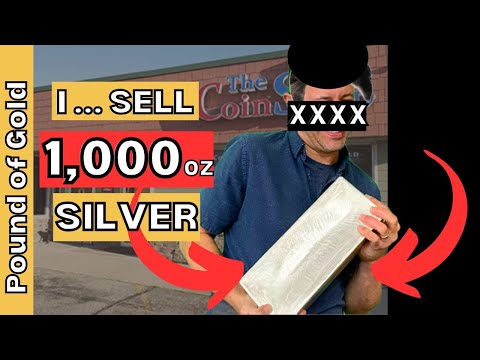 I try to sell 1,000 oz of silver to coin shops … FRIGHTENING RESULTS