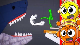 Reacting To PEOPLE FIGHTING with THE MEG In People Playground!