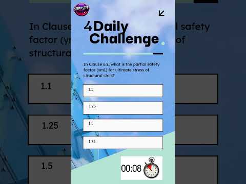 Quiz-4. Can You Answer This IS800 #steelstructure #quiz ? #shorts #ytshorts #yotubeshorts