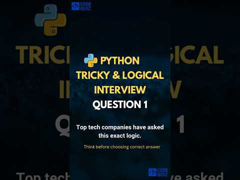 Python Tricky Interview Question #1 – Can You Solve This in 10 Seconds?