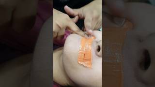 thick hair growth upper lips waxing #ytshorts #waxing #upperlips #viralvideo