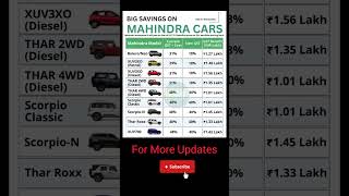 GST on Cars Maruti vs Tata vs Mahindra #gstnews #gstvnews #tatamotors #maruti #mahindra