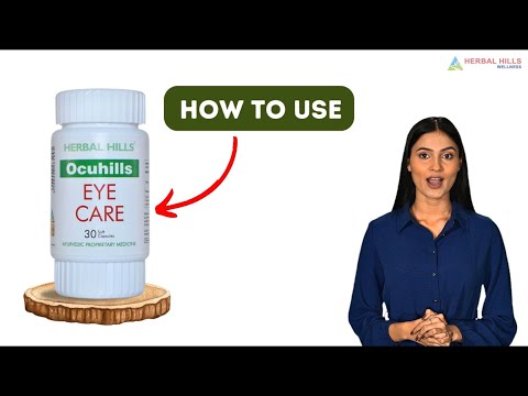 Ocuhills Capsule Eye Care Supplement to Improve Vision Nutritionally Supports Eye Health