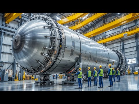 How Massive Precast Concrete Pipes are Manufactured - Inside World Heavy Duty Production Factories