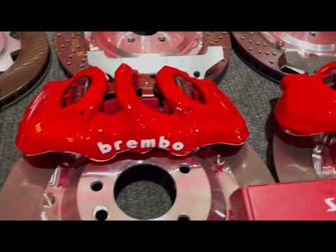Precision-Crafted Racing Brake 6 piston calipers kit for BMW M5 330i G20 F30 F80 E46 E90