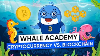Blockchain vs Crypto Explained Simply | WHALE ACADEMY