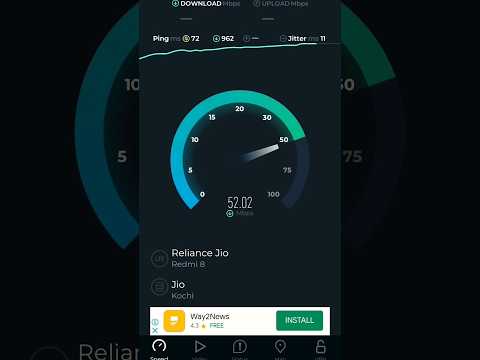 Jio4G how to increase internet speed 10 mbps into 50 Mbps#jionetspeed#jio4g#increasespeed#50mbps