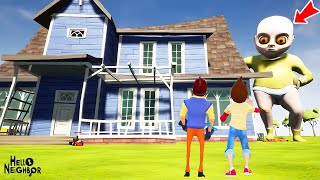 BABY IN YELLOW BECAME A GIANT 😱 Hello Neighbor Mod