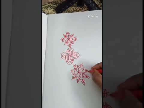 5 easy and simple rangoli design's | Beginners  kolam | #kolam #rangoli #art #artandcraft #artwork