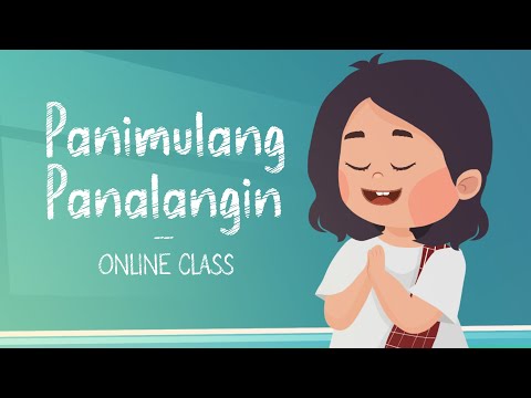 Panimulang Panalangin sa Klase | Class Opening Prayer | Tagalog w/ Voice Over