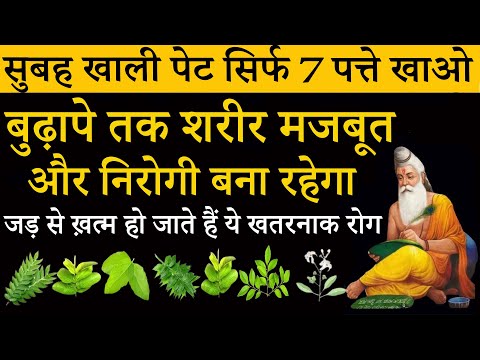 सुबह 7 पत्ता आपकी 90% बीमारियाँ ठीक करेगा | 90 साल तक शरीर स्वस्थ रहेगा | Benefits Health Tips