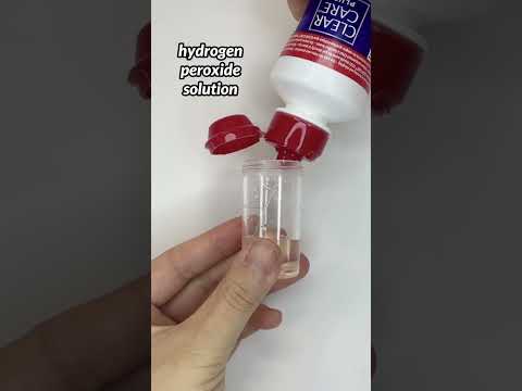 Contact lens solution that bubbles #eyedoctor#contactlenses #contactlenssolution