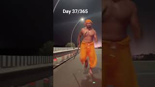 day 37/365#running #sanatandharma #jayshreeram #jayhanuman#highspeed #motivation #viral #reel#shorts