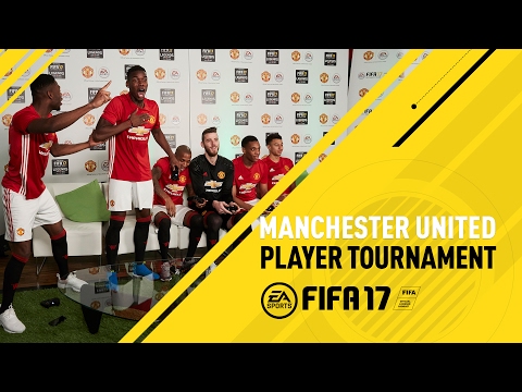 FIFA 17 - Manchester United  プロプレイヤートーナメント - ft . Pogba, De Gea, Rooney, Martial