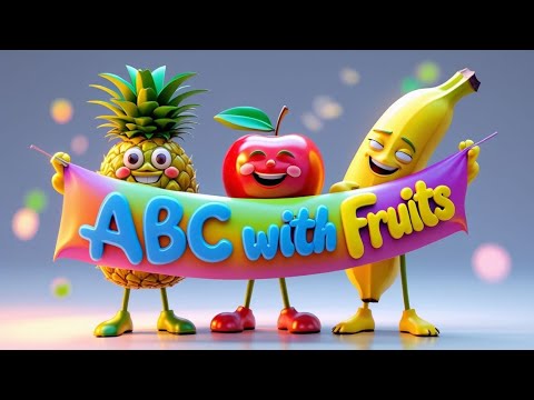 LEARNING FRUITS | FRUITS NAME | FRUITS SONG | ABC AND FRUITS | ABC FOR KIDS | ALPHABET SONG