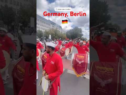 Ramanbaug Dhol in🇩🇪Germany 2024| Ganpati che swagat germany Madhe dhol tashyani|#viralvideo#shorts