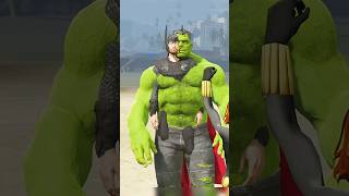 THOR-HULK TAKING REVENGE ON IRON SPIDER-MAN (HULK RAGNAROK) | #Shorts | #GTA5 | #Hulk | #spiderman