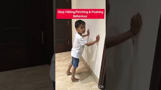 stop Hitting, Pinching and pushing behaviour in kids