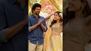 Vijay " Raashmika mandhana " thalapathi 66  Cute photos. #ThalapathyVijay66 #Raashmikamandhana