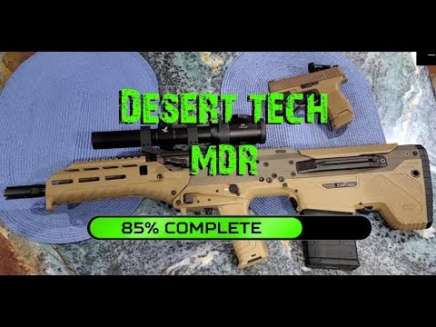 Desert Tech MDR, Rifle In Progress.