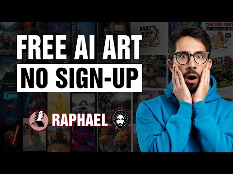 Create Stunning AI Art for FREE—No Signup, No Limits! (Raphael.app vs RaphaelAI.org)