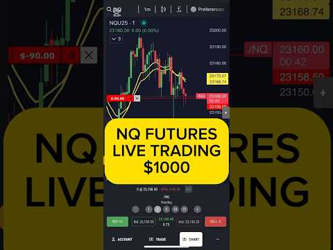 Live trade NQ nasdaq #trading #scalpingstrategy #propfirmtrading #fyp