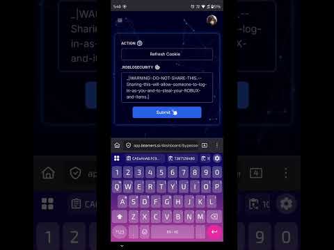 How To Login With Cookie In Roblox Account | Android + IOS Method | Beam Account #roblox