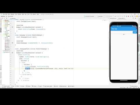 Semple app design make in flutter