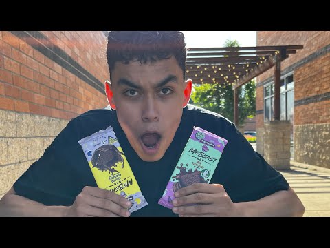 Trying Mr BEAST Chocolate Candy Bar 🍫💸🏥👶🏻