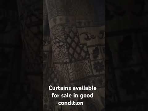 curtain available in good condition