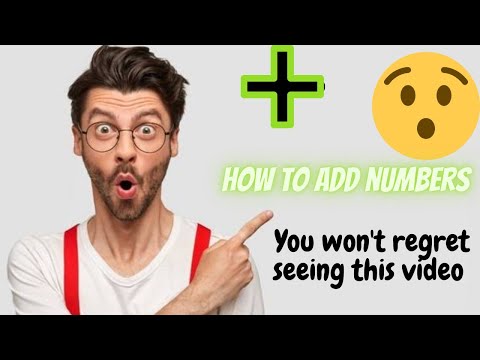 How to add numbers