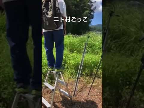 ニト村ごっこをする撮り鉄