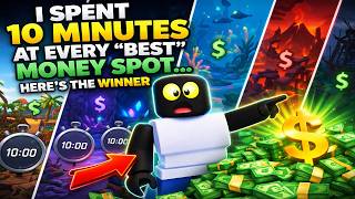 I Spent 10 Minutes at Every "BEST" Money Spot in Fisch... Here’s the Winner