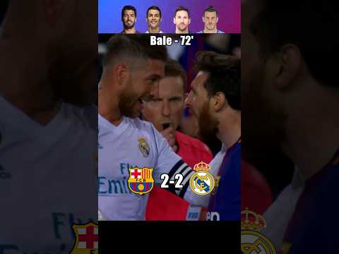 Barcelona 2-2 Real Madrid 2017-18