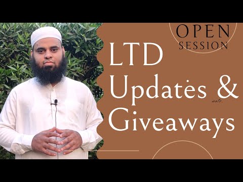 LTD Updates and Picking up Giveaway Winners.